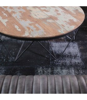 Home Solutions 鋼筋桌腳色彩咖啡桌