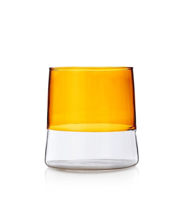 LIGHT多彩酒杯-琥珀色/透明