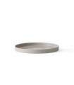 Cylindrical 陶瓷置物盤 - 麻灰色