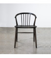 Saba 黑檀色橡木座椅