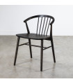 Saba 橡木座椅 (黑檀色/焦燻)