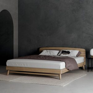 森森不息 擁抱地球月, 柚木床架｜實木床架, Karpenter 義大利設計家具, 極簡設計家具, 北歐家具 | Vintage Twist 斯堪地雅趣床架-22