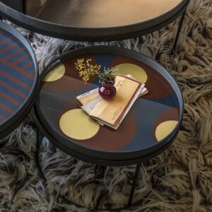 收藏 | 玩具 | 小物, 比利時原木實木家具｜Ethnicraft, 當代設計家具, Notre Monde 美國輕奢家飾 Turkish Dots 玻璃托盤-36