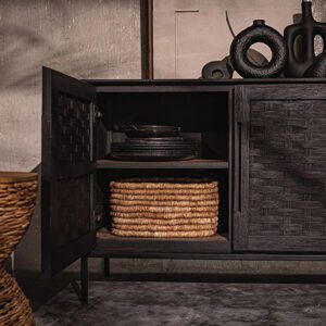 Karma Charcoal 微光祕境二門二層邊櫃 - 图片 77211