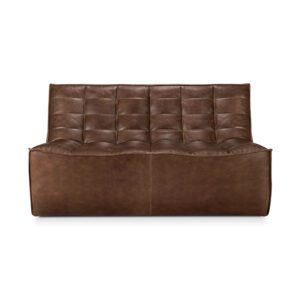 沙發, 比利時原木實木家具｜Ethnicraft, 當代設計家具 N701 沙發（栗棕色皮革）-21