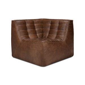 沙發, 比利時原木實木家具｜Ethnicraft, 當代設計家具 N701 沙發（栗棕色皮革）-23