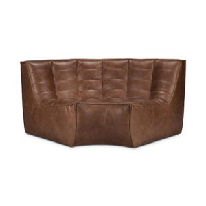 沙發, 比利時原木實木家具｜Ethnicraft, 當代設計家具 N701 沙發（栗棕色皮革）-24