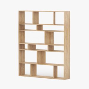 森森不息 擁抱地球月, 書架書櫃, Air Division 新加坡獲獎實木家具, 極簡設計家具 Array 層架-19