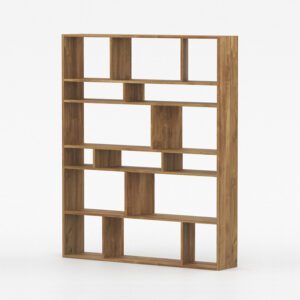 森森不息 擁抱地球月, 書架書櫃, Air Division 新加坡獲獎實木家具, 極簡設計家具 Array 層架-20
