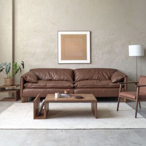 新品預購 Pre-Order Discount, 沙發, Mountain Living 家具系列, 當代設計家具 Elm 真皮沙發-16