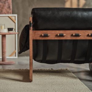 新品預購 Pre-Order Discount, 休閒椅, Mountain Living 家具系列, 當代設計家具 Fold 真皮休閒椅-22