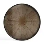 收藏 | 玩具 | 小物, 比利時原木實木家具｜Ethnicraft, 當代設計家具, Notre Monde 美國輕奢家飾 雨落古箋芥黃玻璃長托盤-6