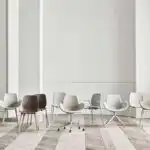 餐椅, 書桌椅, BOLIA 新北歐設計家具, 當代設計家具 Seed 扶手旋轉設計座椅-63