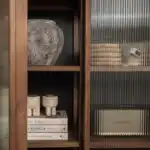 高櫃, 書架書櫃, dBodhi 工業風家具, 靈魂老柚木家具 Motion 二門五層玻璃儲物櫃-18