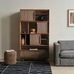 高櫃, 書架書櫃, dBodhi 工業風家具, 靈魂老柚木家具 Grace 三門一抽高櫃-15