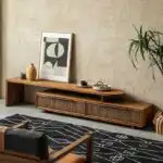 電視櫃, dBodhi 工業風家具, 靈魂老柚木家具 Grace 兩抽延伸電視櫃-16
