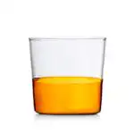 Ichendorf 米蘭設計玻璃製品 LIGHT多彩水杯-透明/琥珀色-55