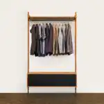 Summer Sale 夏日年中慶, 衣櫥 | 高櫃, District 8 摩登工業復古家具, 工業風家具 Theo煙燻橡木壁面層架組合(吊衣架與雙抽收納櫃組)-58