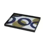 收藏 | 玩具 | 小物, 比利時原木實木家具｜Ethnicraft, 當代設計家具, Notre Monde 美國輕奢家飾 抽象光暈清晨玻璃方托盤-38