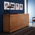 餐椅, 書桌椅, Air Division 新加坡獲獎實木家具, 當代設計家具 Enclosure 扶手布墊餐椅-7