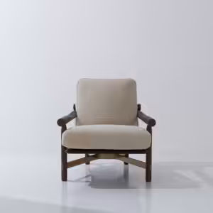 Summer Sale 夏日年中慶, 沙發, 休閒椅, District 8 摩登工業復古家具, 當代設計家具 Stilt 煙燻橡木單人沙發-17