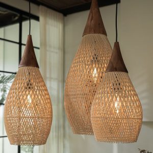 Horn 籐編吊燈燈罩 (電線另配)