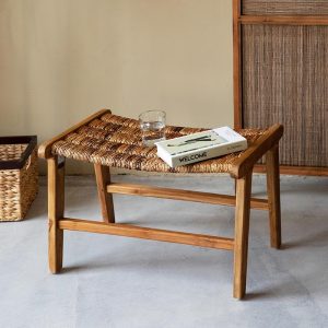 Caterpillar Beetle 原野編織腳凳