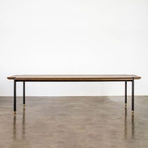 Stacking 栗黑橡木長凳/層架