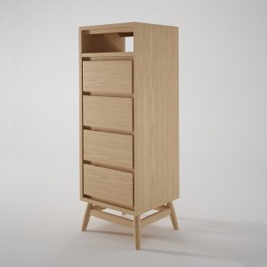 Twist 斯堪地雅趣四抽屜收納斗櫃