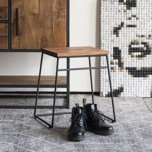 Home Solutions 單人鋼筋椅凳