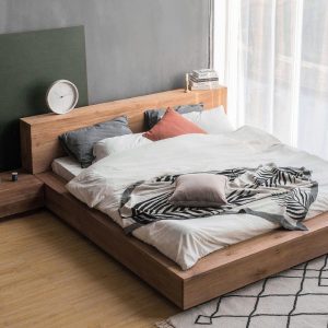 Madra床架 (柚木/橡木)