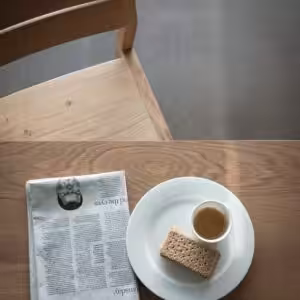 實木餐桌, 比利時原木實木家具｜Ethnicraft, 極簡設計家具 Slice 餐桌-22
